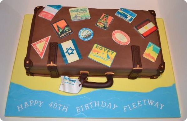 Fleetway-Travel-Christmas-40th-Birthday-Cake